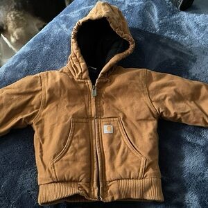 Carhartt Tan Hooded Jacket
